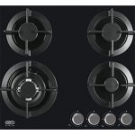 Defy 60cm 4 Burner Gas On Glass Hob DHG604