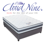 Cloud Nine Loadstar Single Bed-188cm