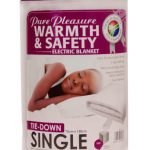 Single Size Not Fitted Pure Pleasure Electric  ZE75/3 Blanket