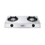 Totai 26/011A 2 Burner Stainless Steel Auto-ignition Gas Hotplate