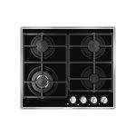 Grundig GIGL 6234250 Black 4 Plate Gas Hob