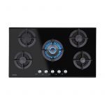 Grundig 90CM 5 Burner Gas On Glass Hob GIGG 9235150 X