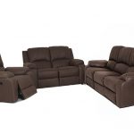Calgan Lyla 3Pce 1 Action Suede Lounge Suite