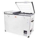 SnoMaster 81.5L Stainless Steel Portable Fridge/ Freezer (Dual Compartment) – SMDZ-TR82D