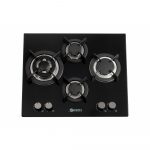 Zero 4 Burner Glass Hob Battery Ignition 4B Hobs