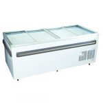 Fridge Star 820L Visi Glass Top Flat Island VS2000