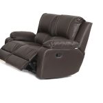 Lyla 2 Seater 2 Action Suede  Recliner Couch