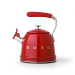 Smeg Red Whistling Kettle   CKLW2001RD