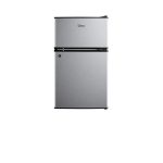 Midea 87L Double Door Bar Fridge HD-113FN