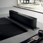 Elica 90cm Down Draft Extractor Black 10/Pandora BLK