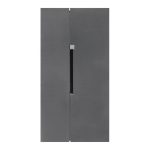 Defy 559L Naturelight Side by Side Fridge Freezer Metallic DFF636