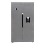 Defy 614L Side By Side Nature Light Fridge Metallic DFF563