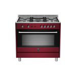 La Germania Gas Stove Burgandy Rus95c81dvi