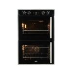 Defy Gemini Thermofan+ Double Oven Black - DBO767