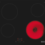 Bosch 60CM Electric Hob Black Touch Control Series 4 - PKE611BA2E