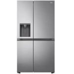 LG 617L Water And Ice Dispenser French Door Fridge Silver - GC-L257SLXL