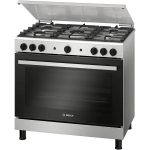Bosch 90cm Full Gas Cooker 5 Burner Series 2 - HGV1F0Y50Z