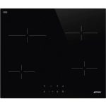 Smeg 60CM Black Glass Ceran Hob - SE264TD1