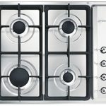 Smeg 4 Burner Stainless Steel Gas Hob PS60GHC