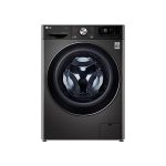 LG 12kg Wash / 8kg Dry Black Steel Vivace AI DD Washer Dryer Combo - F4V9BCP2E