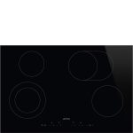 Smeg 77cm Ceramic Black Glass Ceramic Hob – SE484EMTD