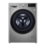 LG 10.5kg Silver Washing Machine - F4V5RYP2T