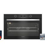 Grundig 90cm Black Built-In Oven - GBWMT12300XS