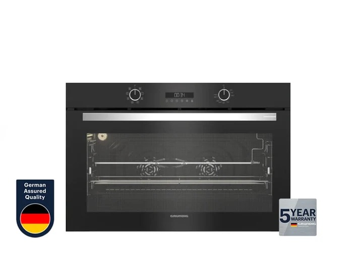Grundig 90cm Black Built-In Oven - GBWMT12300XS