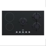 Defy Black Glass Dual Fuel Hob - DHG902