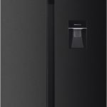 Beko 91cm Dark Inox Side-by-Side Fridge Freezer Featuring HarvestFresh – Model GNO532B