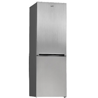 Defy 60cm Fridge/Freezer Naturelight Brushed stainless steel DAC674